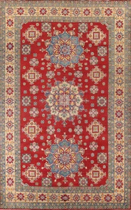 South-western Kazak Wool Palace Sized Rug: Handmade Traditional Pattern 10x15 ft - Picture 1 of 21
