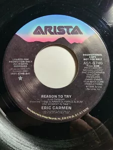 Pop 45 Eric Carmen - Reason to Try / Reason To Try -PROMO Arista VG+ F335 - Picture 1 of 2