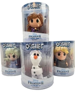 Frozen II Ooshies Disney 4" Elsa Olaf Kristoff & Anna Figuren Puppen 4er Pack - Bild 1 von 7