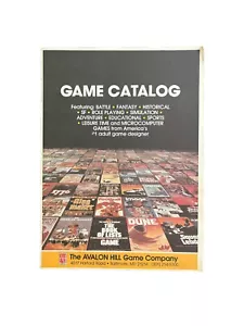 Avalon Hill Game Catalog For battle Fantasy Historical Role Playing Games - Foto 1 di 2
