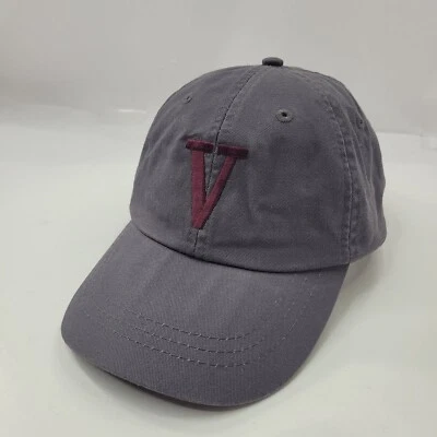 Gorra de béisbol gris Adams New York Paris Milan bordada letra V con tirantes Foto 1 de 4