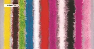BE WICKED 15 gram MARABOU feather BOA 6' feet FT long BACHORLETTE saloon GIRL - Picture 1 of 1