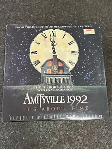 Amityville 1992: It’s About Time (Laserdisc, 1992) NOS SEALED Rare Horror Film🔥 - Picture 1 of 18