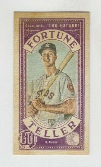 Kyle Tucker 2019 TOPPS GYPSY QUEEN FORTUNE TELLER ROOKIE CARD #FTM-KT ASTROS - Image 1 of 1