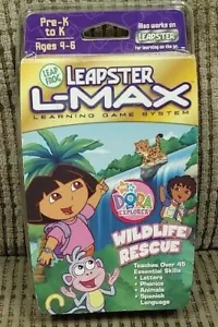 Leapster L-Max Explorer Dora The Explorer Wildlife Rescue Game SEALED NEW - Picture 1 of 1
