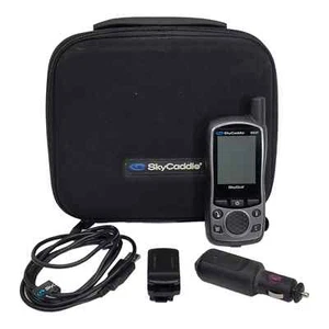 SkyCaddie SG5 Handheld SkyGolf Golf GPS Rangefinder Case USB Cord Car Charger - Picture 1 of 6