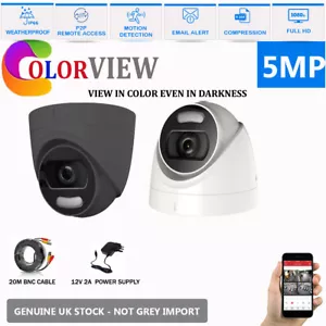 CÁMARA COLORVIEW 5 MP + CABLE BNC 20M + FUENTE DE ALIMENTACIÓN 12V 2A IP67, SISTEMA DE CÁMARA/REINO REINO UNIDO - Imagen 1 de 12