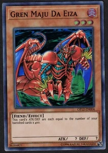 Yugioh Green Maju Da Eiza OP12-EN004 súper raro - casi nuevo - Imagen 1 de 2