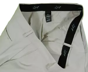 Pantaloni Greg Norman avorio microfibra Active Wear etichetta 38x30 misurati taglia 37x25 - Foto 1 di 5