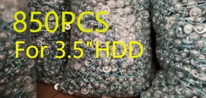 x850 HP 3.5" HDD Hard Drive Screws 450712-001 400 600 700 G1 G2 G3 G4 G5 G6 G7 - Photo 1/1