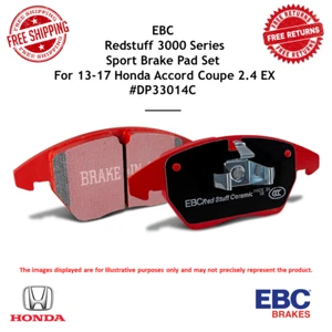 EBC Redstuff Ceramic Low Dust Front Brake Pad Set For 13-17 Accord Coupe 2.4L Ex - Picture 1 of 8