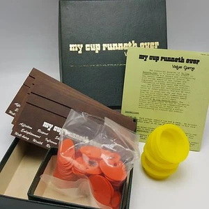 My Cup Runneth Over Game Value 1970s 1971 Religious Christian - Picture 1 of 6