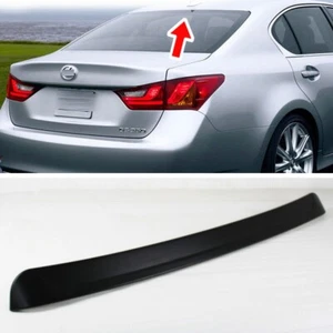 UNPAINTED ABS FOR LEXUS GS200t GS450h GS350 REAR WINDOW ROOF SPOILER SEDAN 13-20 - Picture 1 of 5