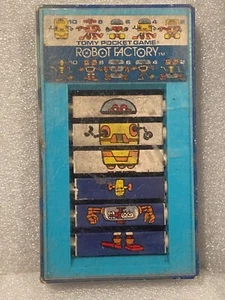 Vintage Tomy Pocket Game Robot Factory Handheld-Spiel *gebraucht mit Gebrauchsspuren* cc1 - Bild 1 von 8