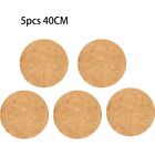Coco Fiber Mulch Discs Pack of 5 for Soil Retention and Healthy Plant Growth