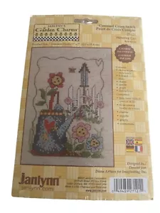Janlynn's Garden Charms Kit de punto de cruz #27-121 regadera sellada - Imagen 1 de 4