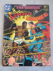 1978 DC COMICS SUPERMAN VS. MUHAMMAD ALI C-56 TREASURY COMIC BOOK - Picture 1 of 4