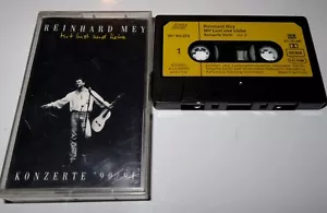 Reinhard Mey - Mit Lust und Liebe 2 Konzerte 90/ 91 MC Tape Kassette 136 - Bild 1 von 2