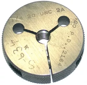 Vermont 1/4"-20 UNC 2A Thread Ring Go Gage - Picture 1 of 1