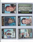 1971 Topps Baseball Lot of 6 High Numbers Only Not to Grade