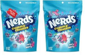 Gummicluster Süßigkeiten, sehr beere, wiederverschließbar 8 Unzen Beutel (2er Pack) - Bild 1 von 11