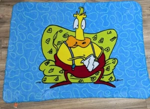 Rocko's Modern Life Heffer Fleece Blanket Nick Box Nickelodeon Nicktoons 2017 - Picture 1 of 7