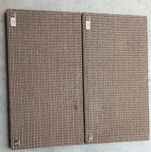2 Vintage Cover Grills from The Fisher speakers XP-9B Good Condition - Picture 1 of 6