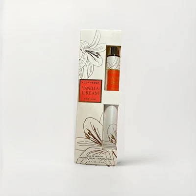 Spray perfume Vanilla Dream para mujer tamaño de viaje bolsillo tamaño 1,18 fl oz nuevo en caja Foto 1 de 2