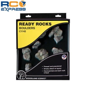 Woodland Scenics Ready Rocks Boulder Rocks WOOC1142 - Picture 1 of 1