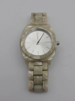 NIXON More Is More The Time Teller Acetate Women's Watch, Fresh Battery 7" Wrist - Image 1 of 4