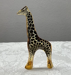 Figura Escultura Jirafa Pequeña Acrílico Abraham Palatnik Brasil MCM Lucite 4" - Imagen 1 de 10