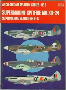 Arco-Aircam-WWII-Aviation-RAF-Spitfire MK.XII-24-Design-Detail-Colors-Guide! - Imagen 1 de 1