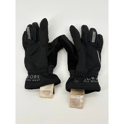 GORE BIKE WEAR Windstopper Cycling Gloves XS Black Bike Riding Gear - Image 1 of 4