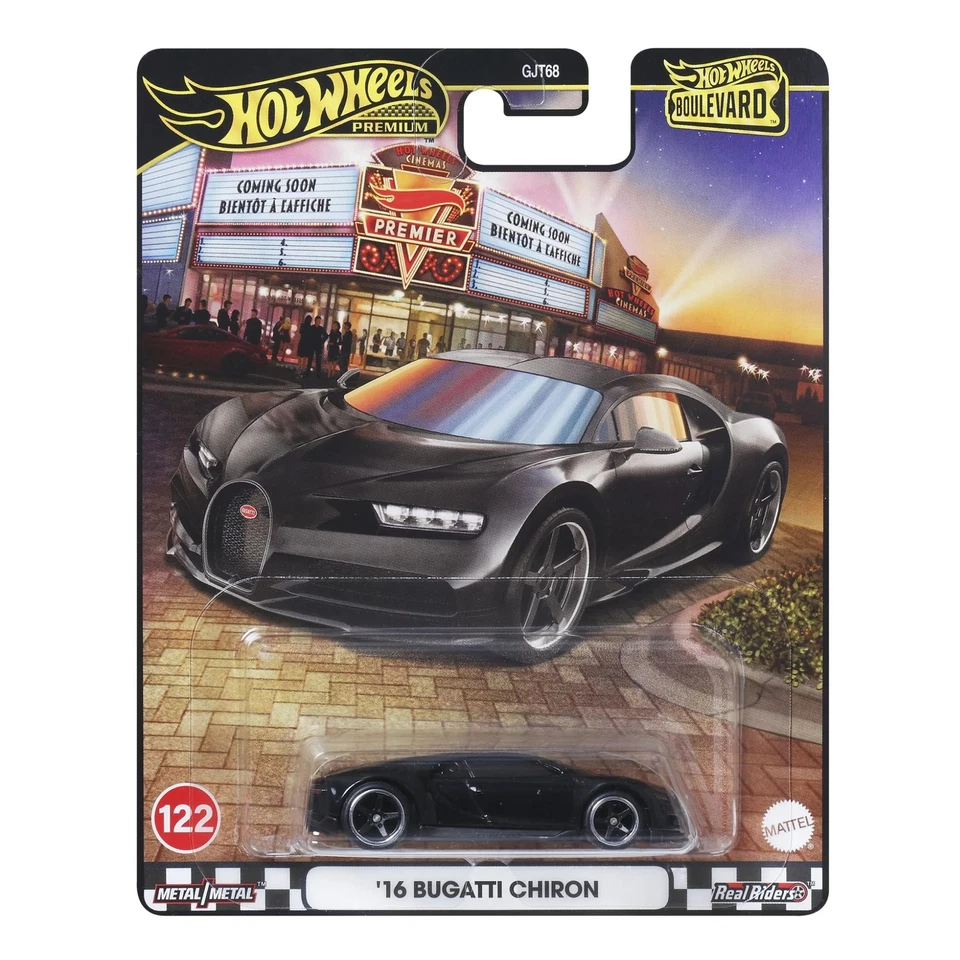 HOT WHEELS BOULEVARD '16 BUGATTI CHIRON #122 JBL30 - Image 1 of 1