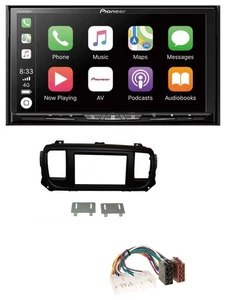 Pioneer 2DIN MP3 USB DAB DVD Bluetooth Autoradio für Toyota Proace Verso ab 2016 - Bild 1 von 7