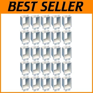 Electrical Outlet Box Extender, 1-Gang, White (25-Pack) - Picture 1 of 7