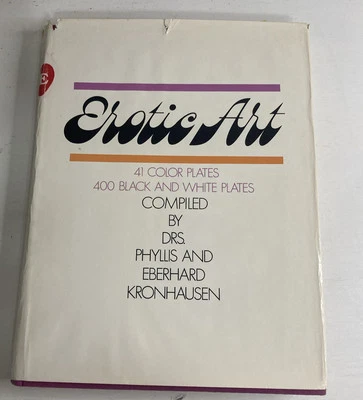Erotic Art 41 Color Plates 400 Black and White Plates Large HC Table Top Book Dr Foto 1 de 4