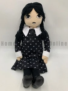 Cuscino decorativo a forma di famiglia Pottery Barn Wednesday Addams Multi 30" H #E75 - Foto 1 di 5