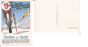 STORIA POSTALE CARTOLINA 9° GRAN PREMIO CICLOMOTORISTICO DELLE NAZIONI - Foto 1 di 1
