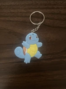 Brand New! Pokemon Squirtle PVC Rubber Keychain - Picture 1 of 3