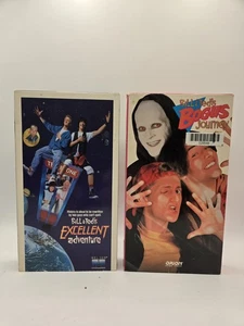 Bill & Ted’s Excellent Adventure & Bogus Journey VHS TESTED & WORKS - Picture 1 of 7