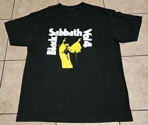 Vintage Black Sabbath Vol 4 T Shirt Large Y2K - Picture 1 of 4