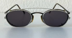 Vintage Giorgio Armani 192 912 Schildpatt ovale Demogläser Sonnenbrille braun - Bild 1 von 14