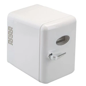 Mini Nevera Blanca 4L Capacidad Alimentada USB, 10W 10-65C Silenciosa 26,5cm Blanca - Imagen 1 de 7