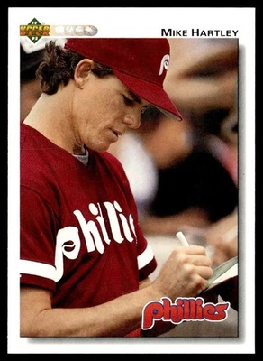 1992 Upper Deck Mike Hartley Philadelphia Phillies #613 - Image 1 of 2