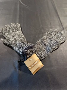 Isotoner Damen Handschuhe - grau und schwarz neu mit Etikett - Bild 1 von 2