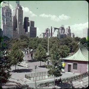 LC37-04 NEW YORK CITY (4) Original 2.25" Transparencies MISC. VIEWS MID-1950's - Picture 1 of 4
