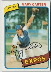 1980 Topps #70 Gary Carter - Picture 1 of 2