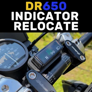 Suzuki DR650 - Neutro / Indicador / Faro - Soporte de reubicación - Imagen 1 de 8