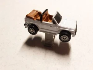 Galoob Micro Machines Volkswagen RABBIT CONVERABLE Classic Car VW WHITE W/STAND - Picture 1 of 1